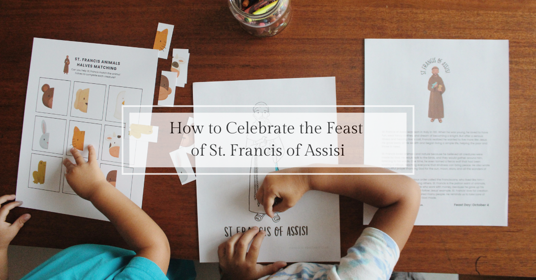 How to Celebrate the Feast Day of St. Francis of Assisi (October 4) - Catholic Printable Club
