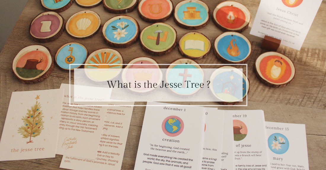 What is the Jesse Tree and How to Implement It This Advent with Children - Catholic Printable Club