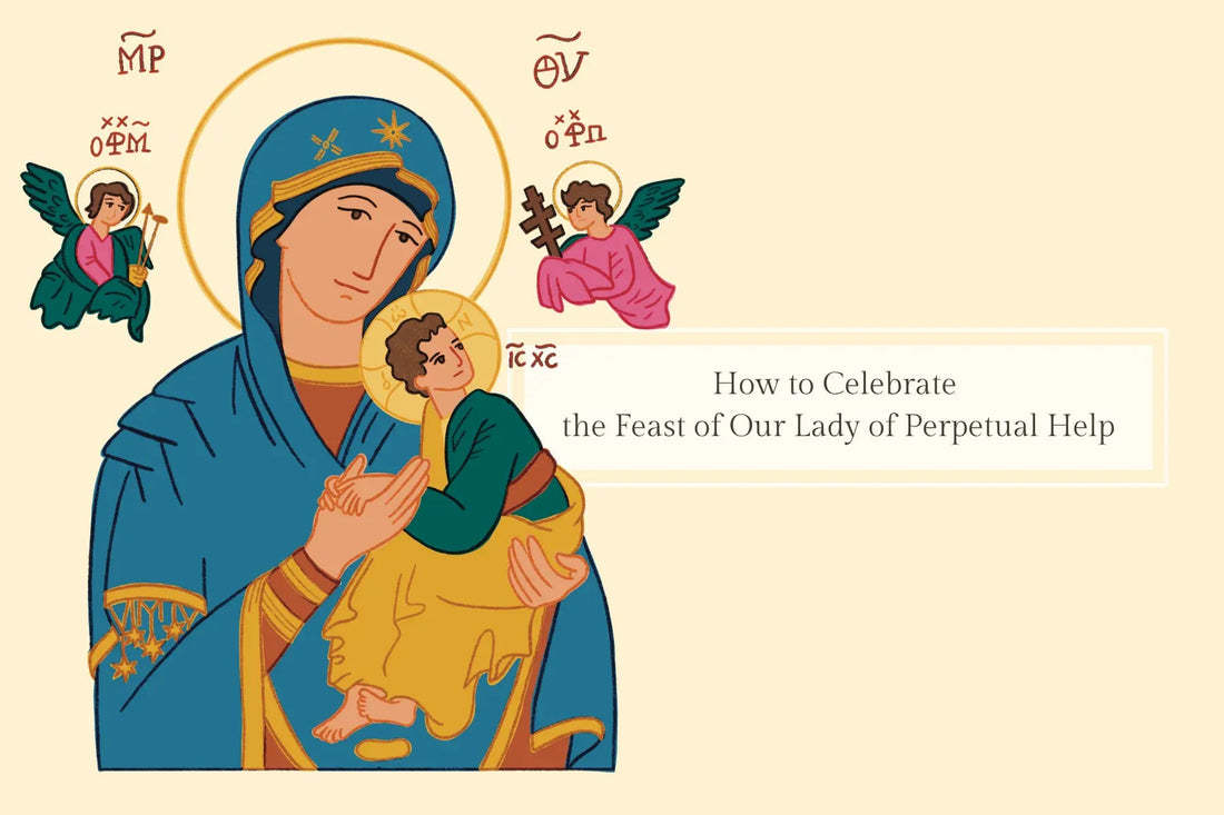 How to Celebrate Our Lady of Perpetual Help (June 27) - Catholic Printable Club
