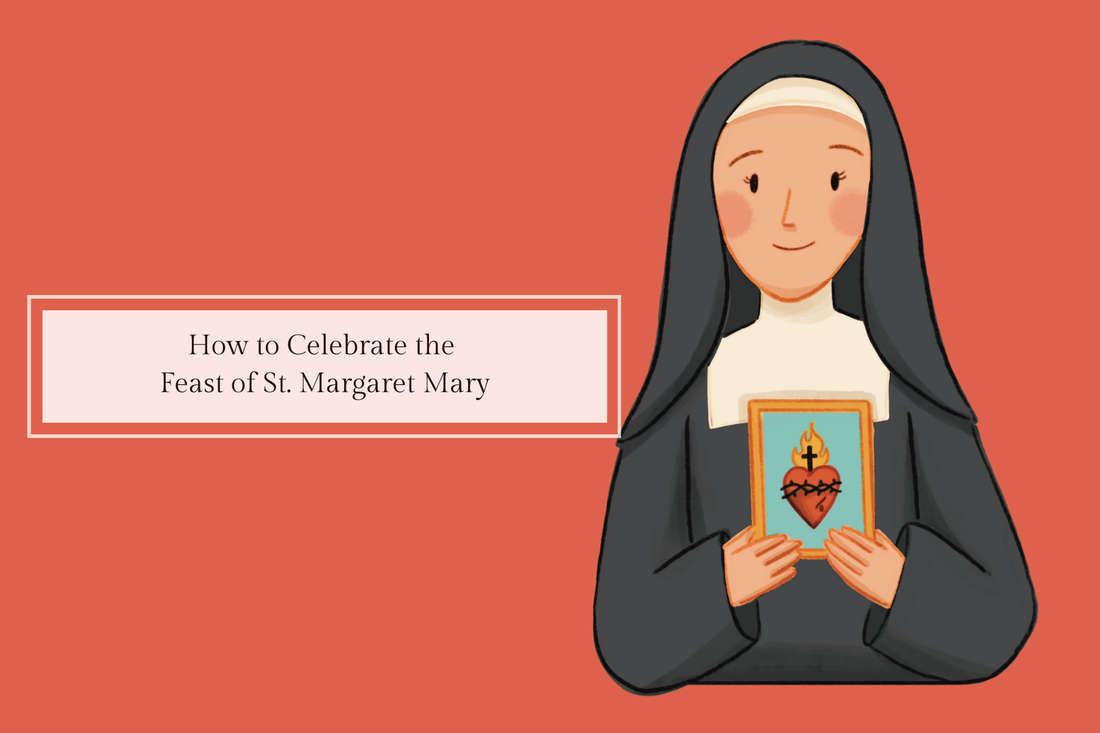 How to Celebrate the Feast of St. Margaret Mary Alacoque (October 16) - Catholic Printable Club