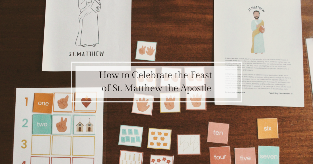 How to Celebrate the Feast of St. Matthew (September 21) - Catholic Printable Club