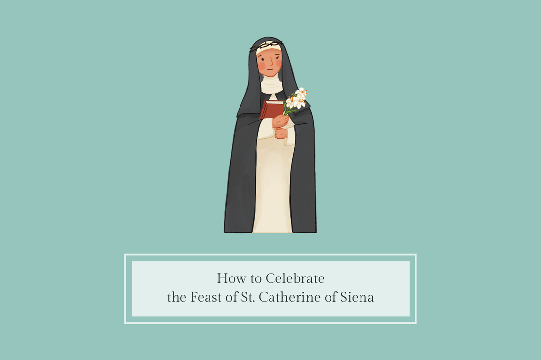 How to Celebrate the Feast of St. Catherine of Siena (April 29) - Catholic Printable Club