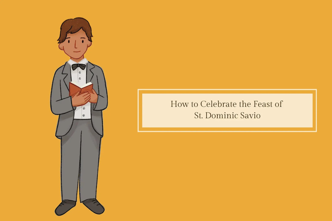 How to Celebrate the Feast of St. Dominic Savio (May 6) - Catholic Printable Club