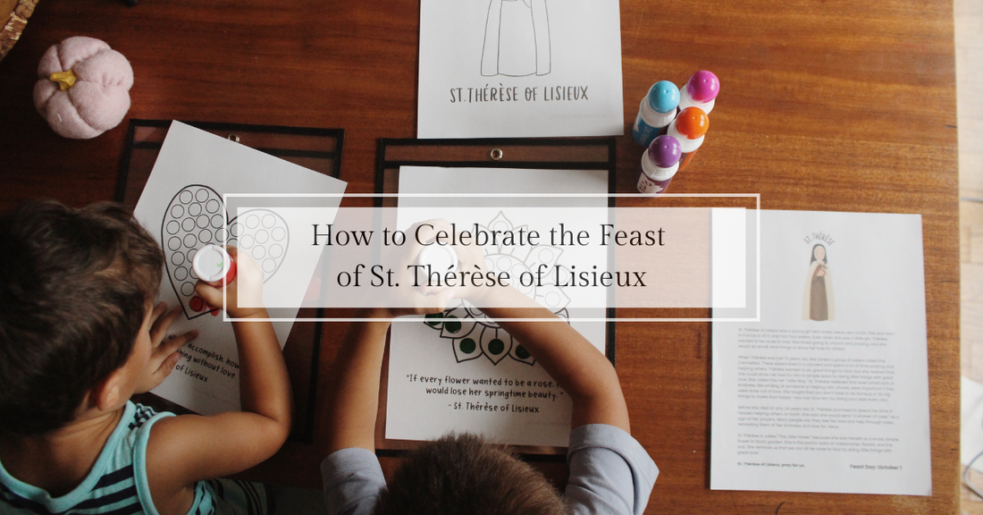 How to Celebrate the Feast of St. Thérèse of Lisieux (October 1) - Catholic Printable Club