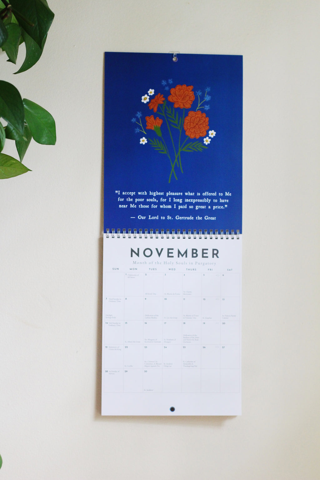 2027 Catholic Liturgical Wall Calendar