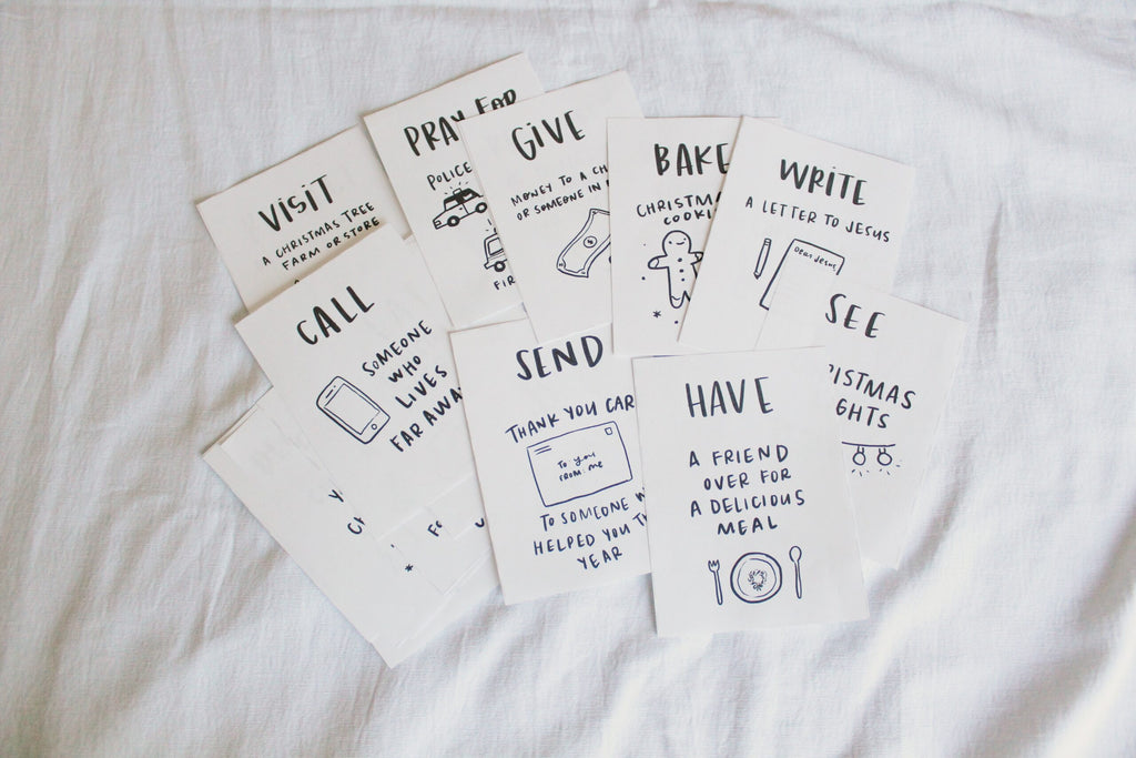 Advent Activity Calendar, Customizable Advent Countdown