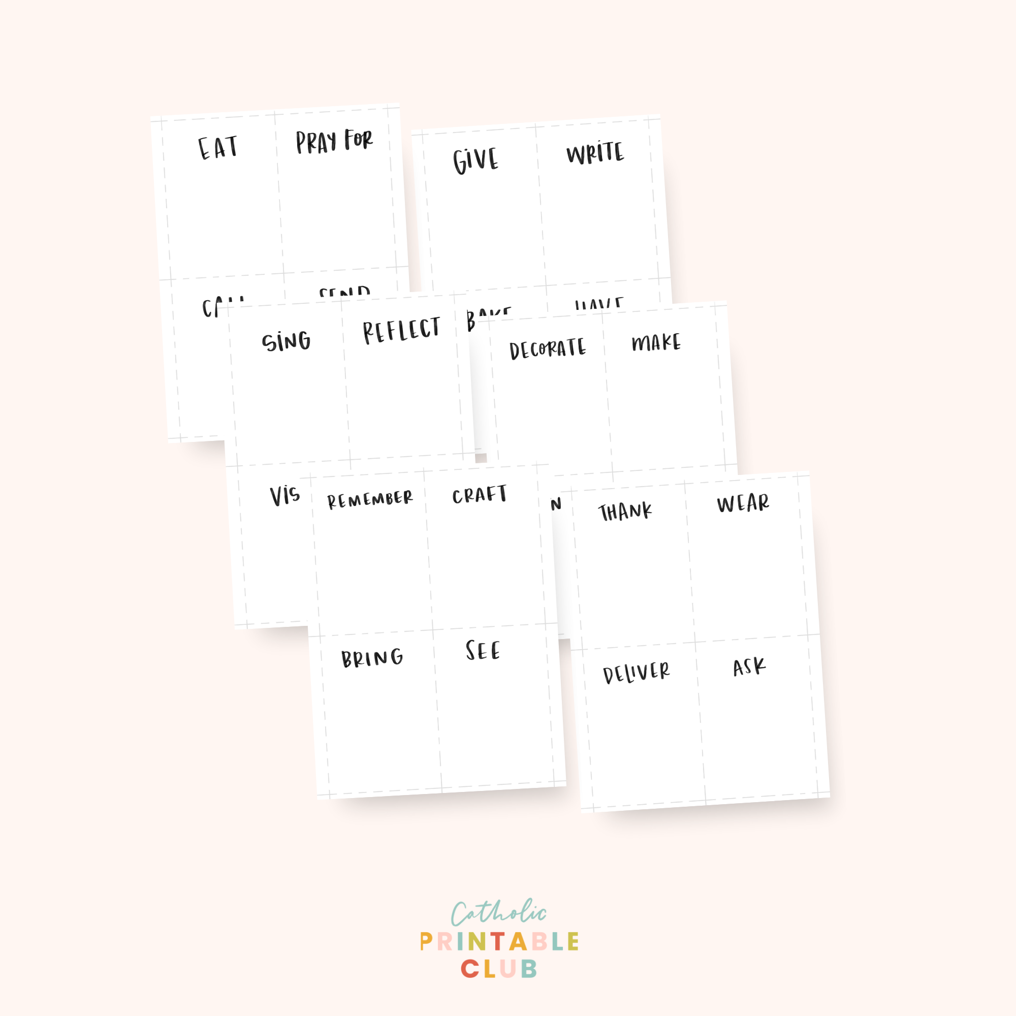 Advent Activity Calendar, Customizable Advent Countdown