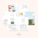 Ascension Activity Bundle: Coloring Page & Ascending Jesus Craft