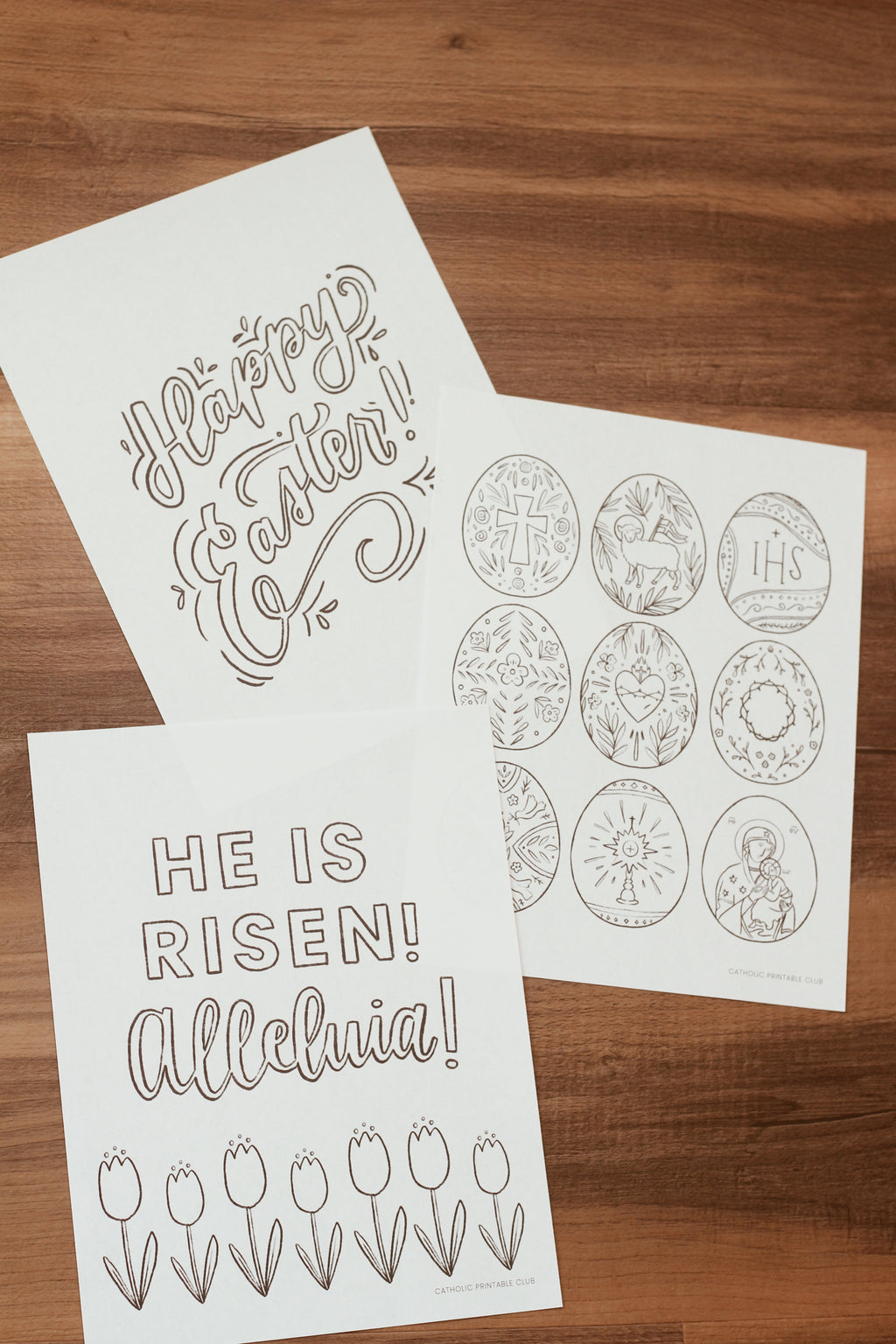 Easter Poem Crown & Coloring Pages