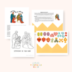 January Printable Pack | Catholic Coloring Pages and Crafts