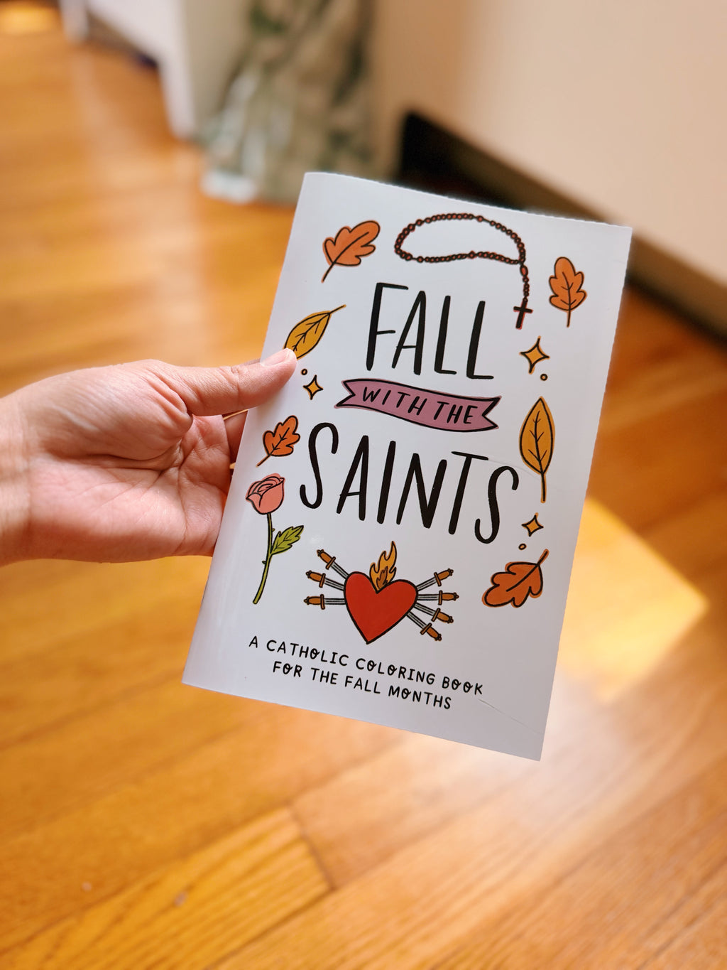 Fall with the Saints Catholic Coloring Book
