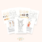 Guardian Angels Activity Bundle: Coloring Page & Paper Angel Craft
