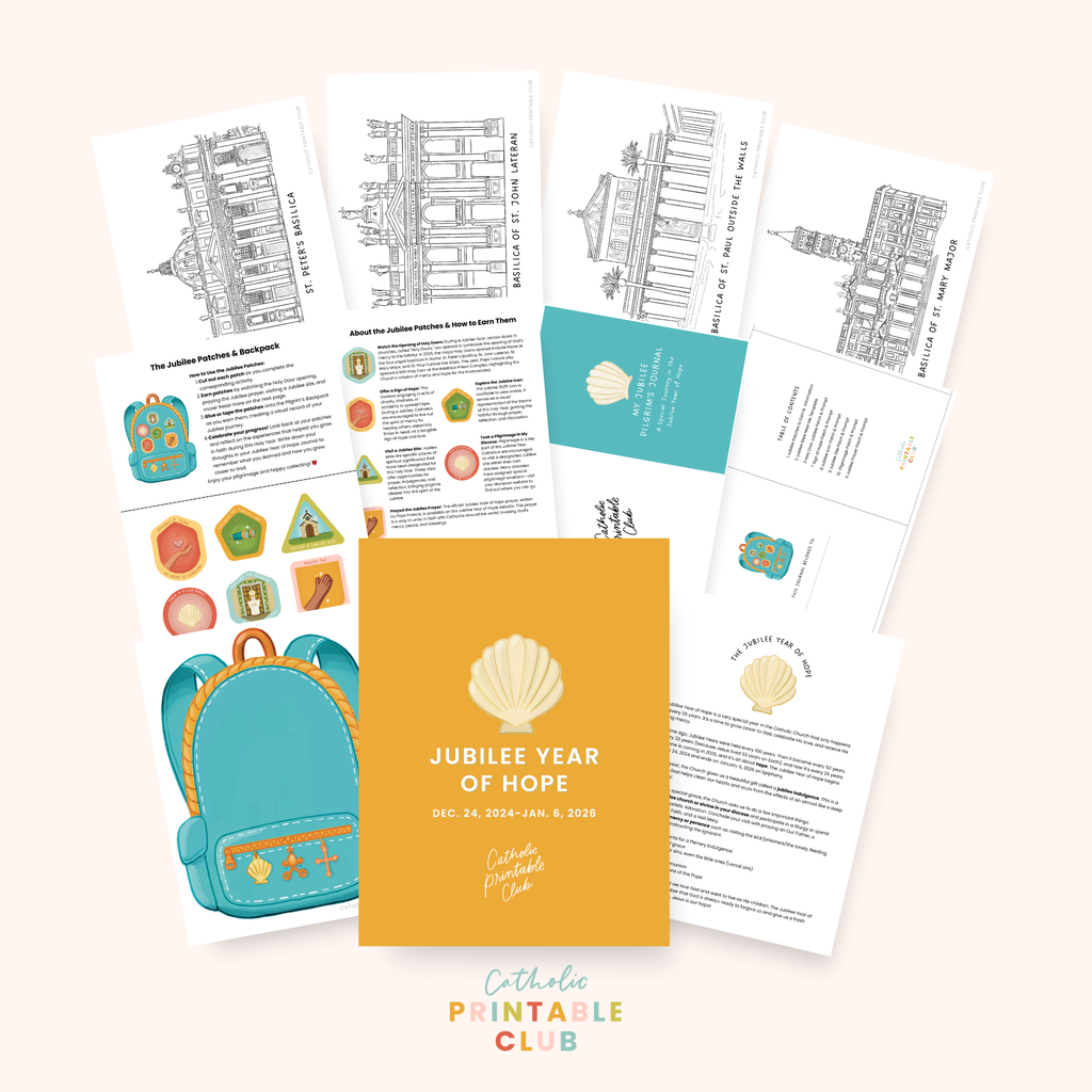 Jubilee Year of Hope Printables