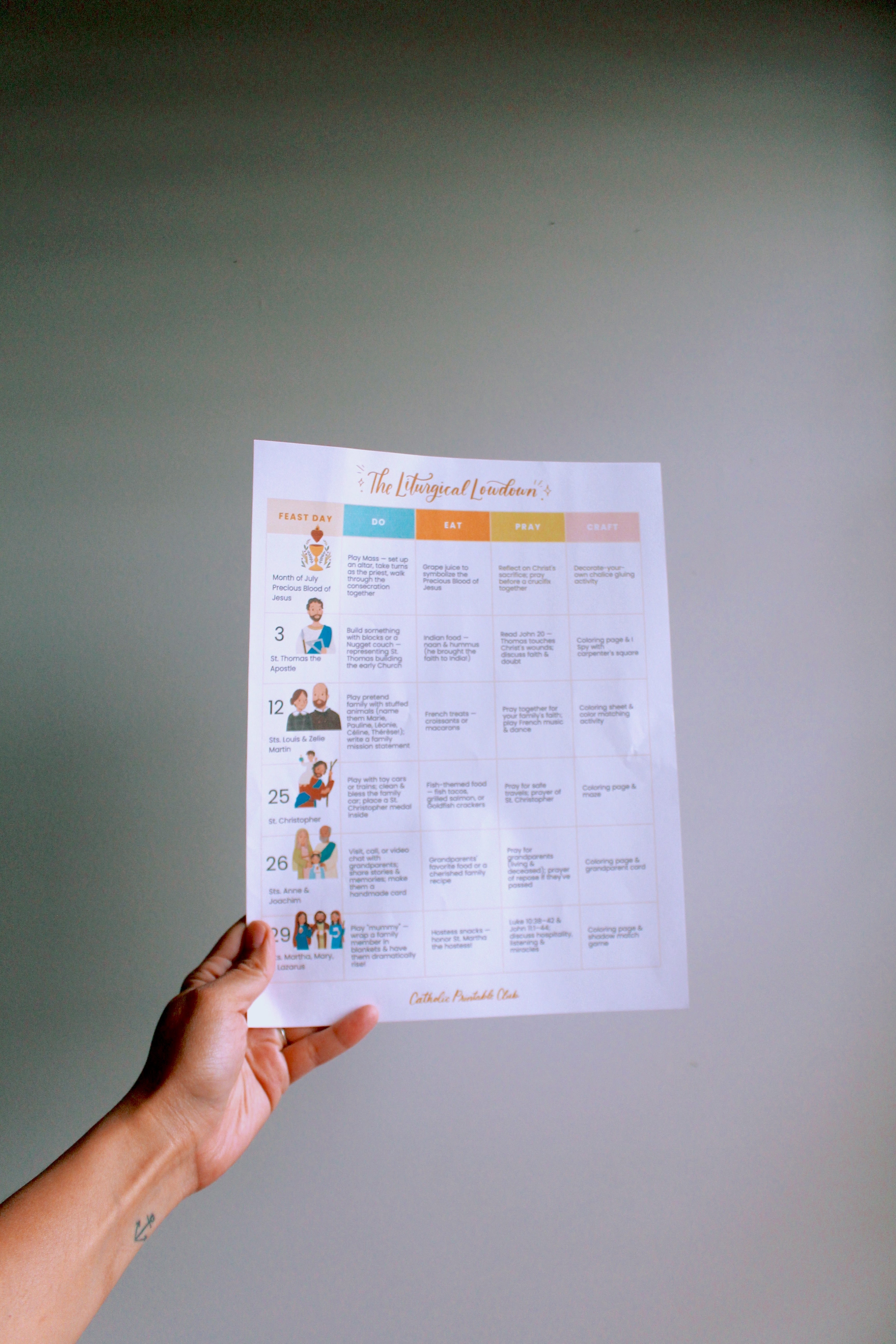 Little Feast Day Activity Book Subscription