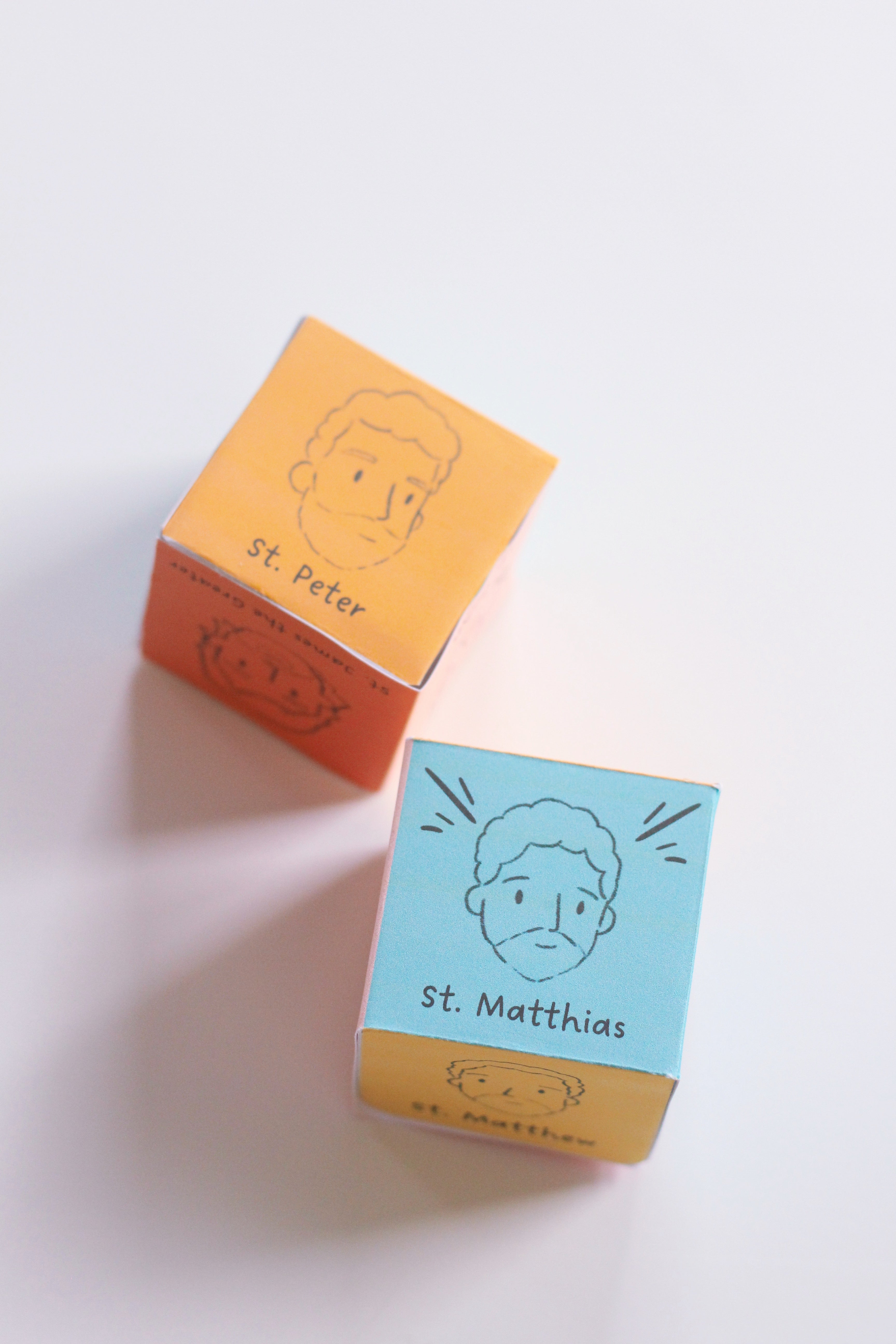 St. Matthias the Apostle Activity Bundle: Coloring Page & Apostle Dice Craft