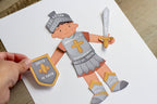 St. Joan of Arc Activity Bundle: Coloring Page & Armor of God Paper Dolls