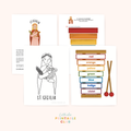 St. Cecilia Activity Bundle: Coloring Page & Color Matching Xylophone Activity