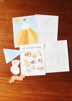 ascension and pentecost printables laid out