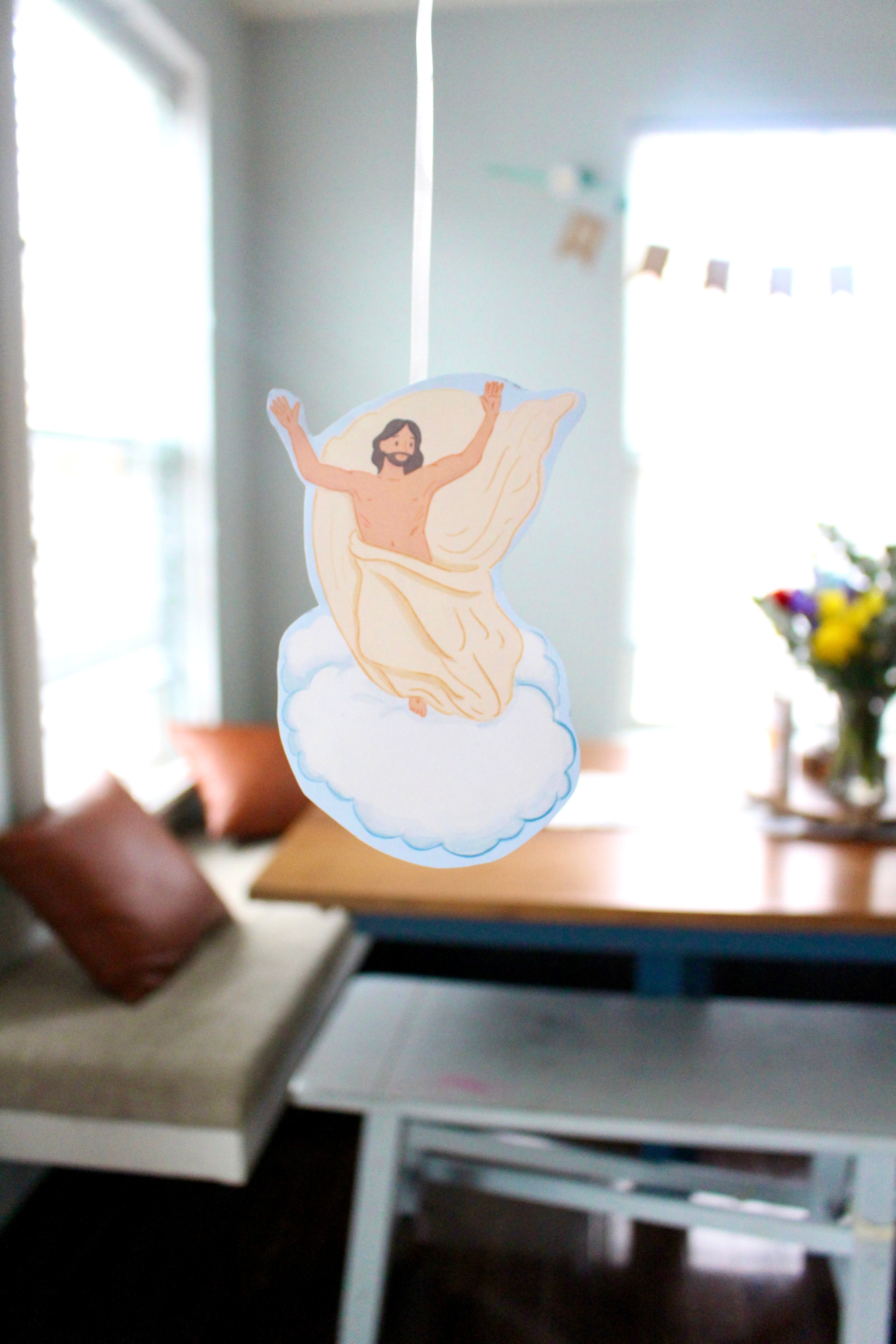 Ascension Activity Bundle: Coloring Page & Ascending Jesus Craft