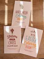 Stations of the Cross Coloring Book-  Printable Catholic Activity for Kids