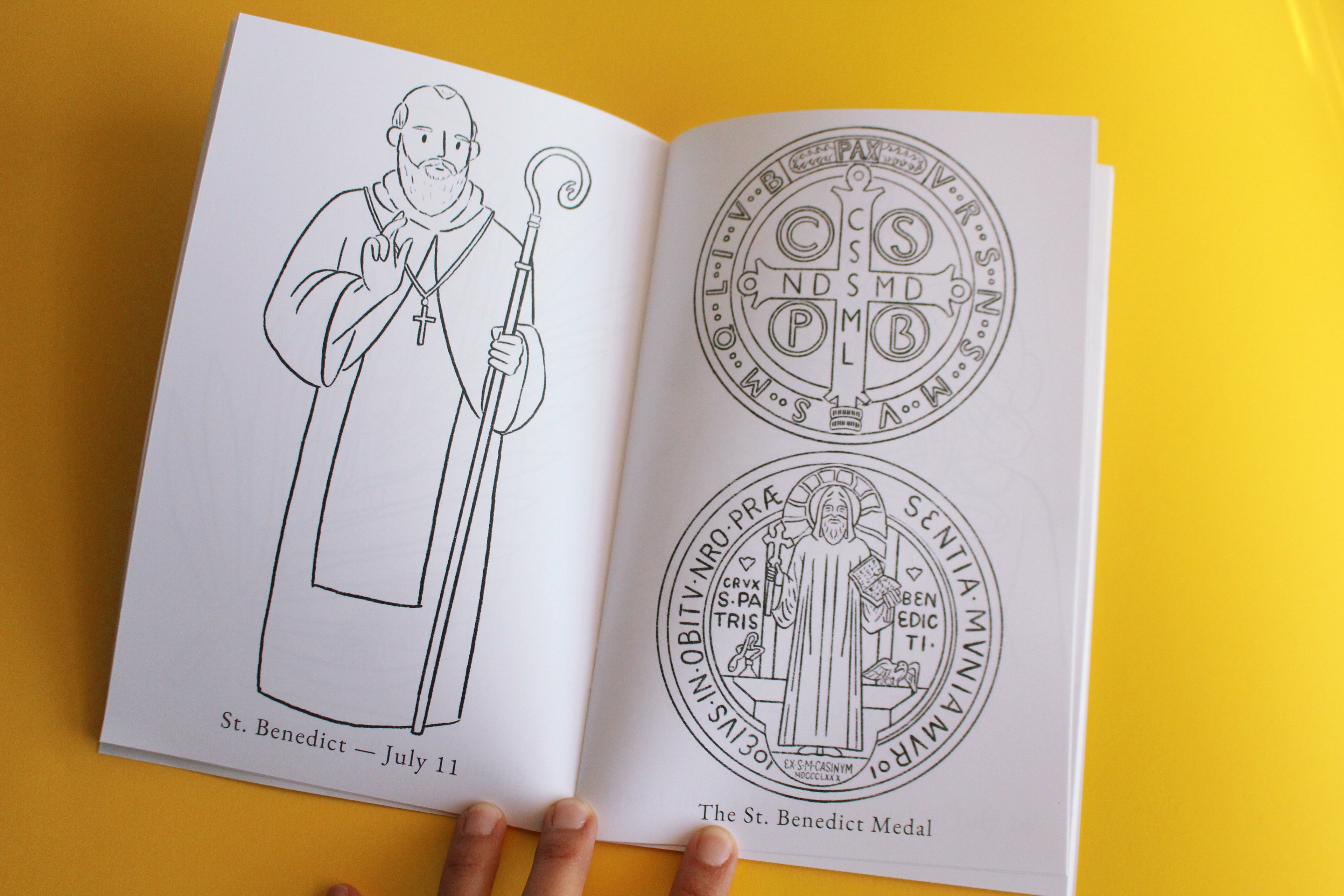 Summer with the Saints Coloring Book