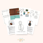 St. Frances Xavier Cabrini Activity Bundle: Coloring Page & Suitcase Craft