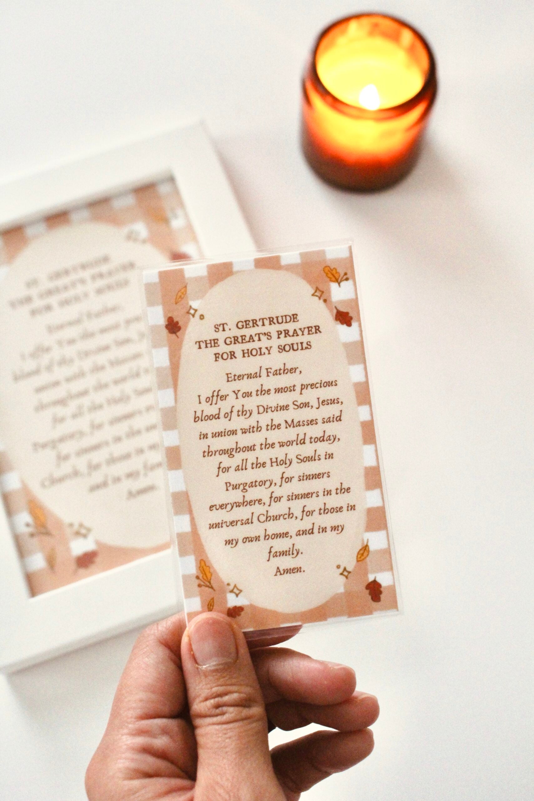 St. Gertrude the Great Activity Bundle: Coloring Page & Heart Garland Craft