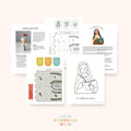 St. Teresa of Avila Activity Bundle: Coloring Page & Interior Castle Craft