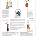 August Printable Pack  (Vol. 1) | Catholic Coloring Pages and Activities