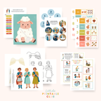 September Printable Pack (Vol. 1) | Catholic Coloring Pages, Saint Stories, and Activities