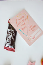 St. Valentine Party Printable Kit, Exchange Cards