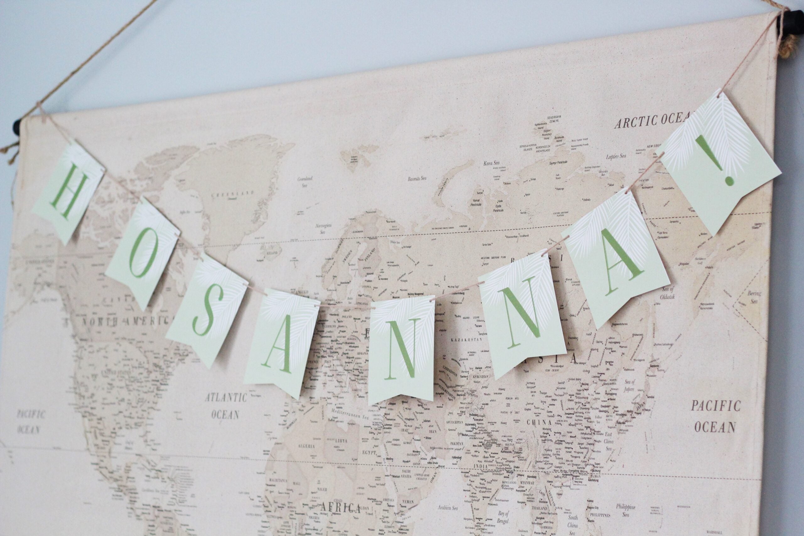 Holy Week Bundle: Sequencing Cards and Palm Sunday Banner