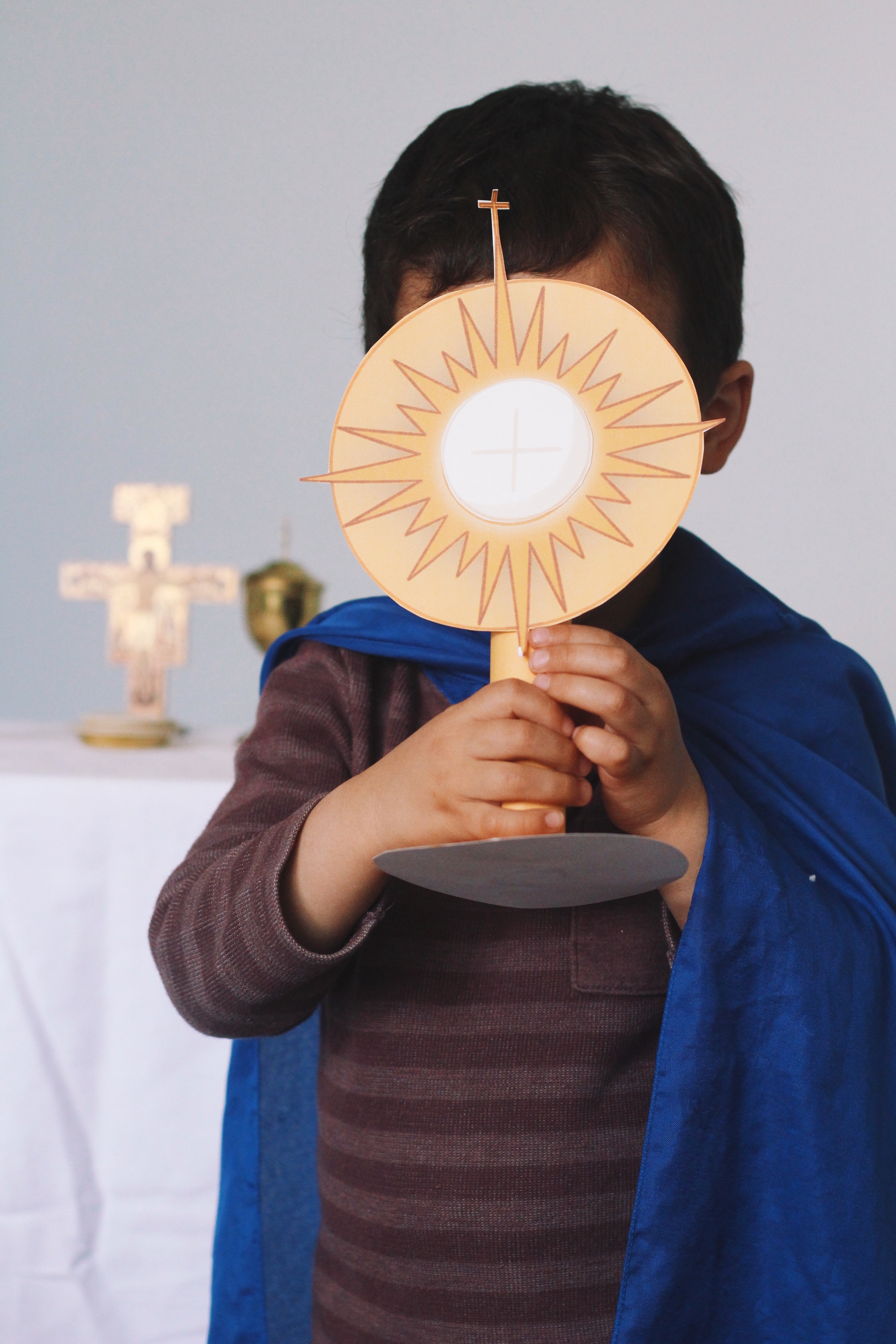 Month of the Eucharist Activity: Monstrance Craft