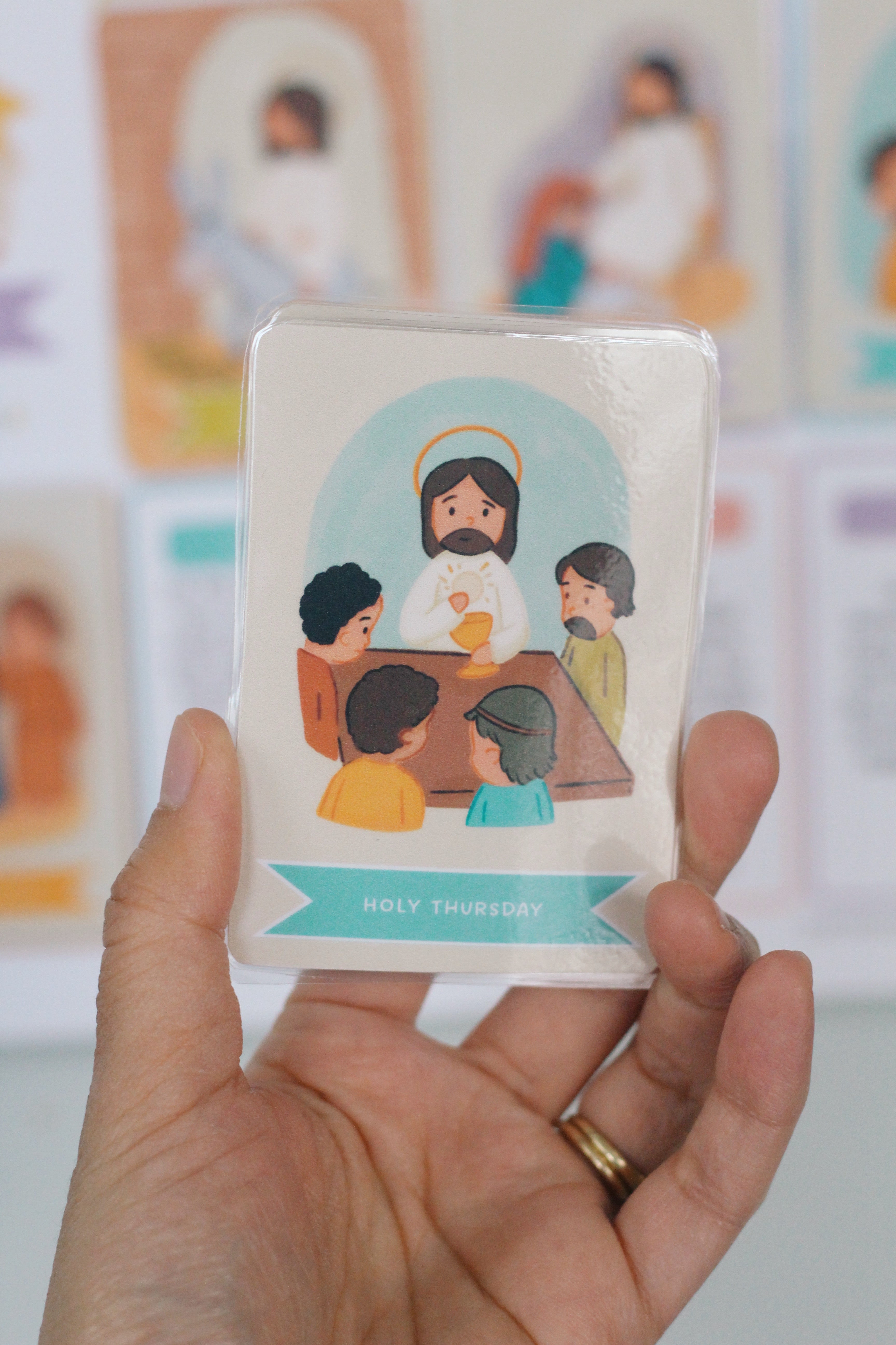 Holy Week Bundle: Sequencing Cards and Palm Sunday Banner