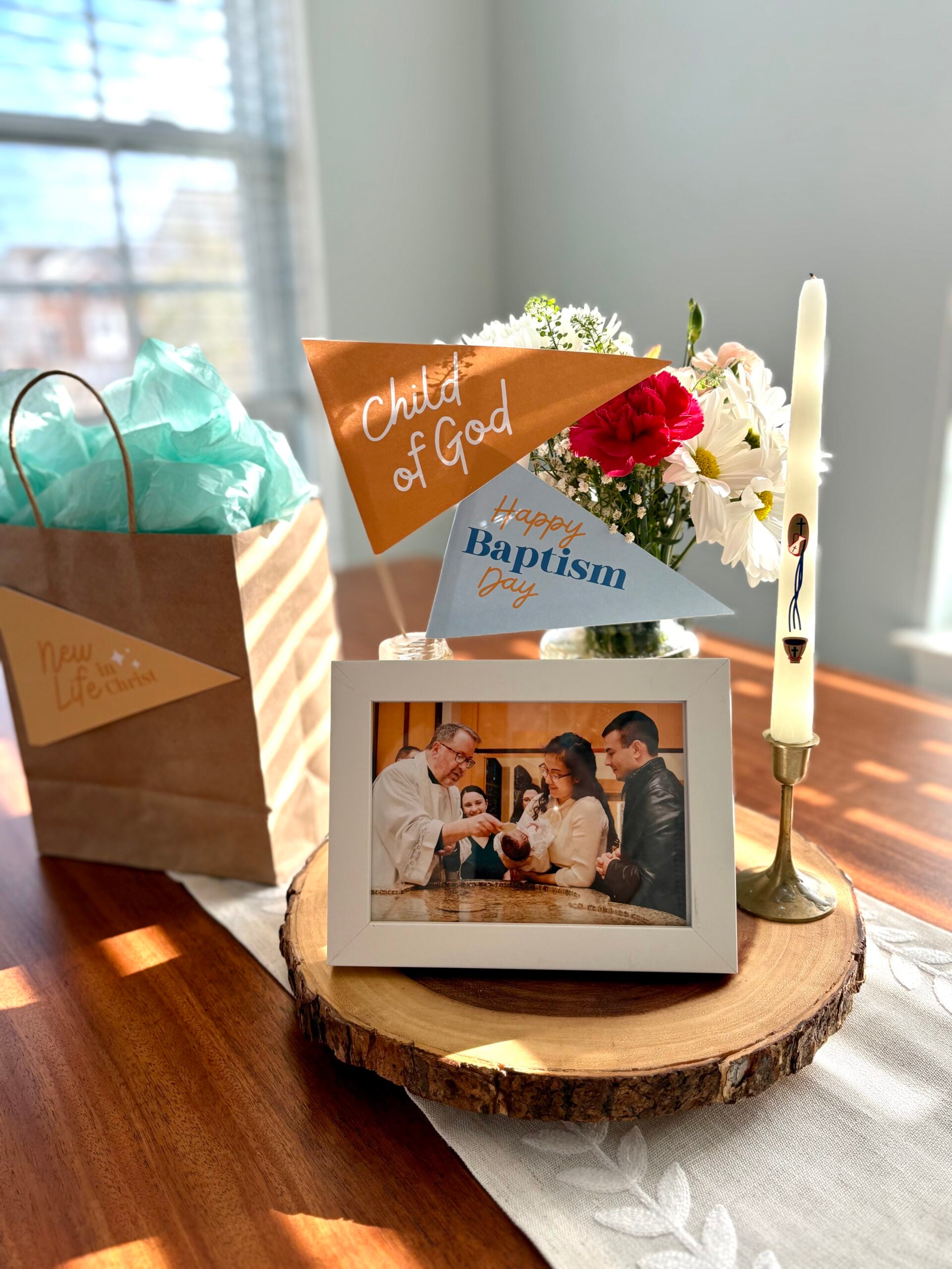 Baptism Printable Party Set