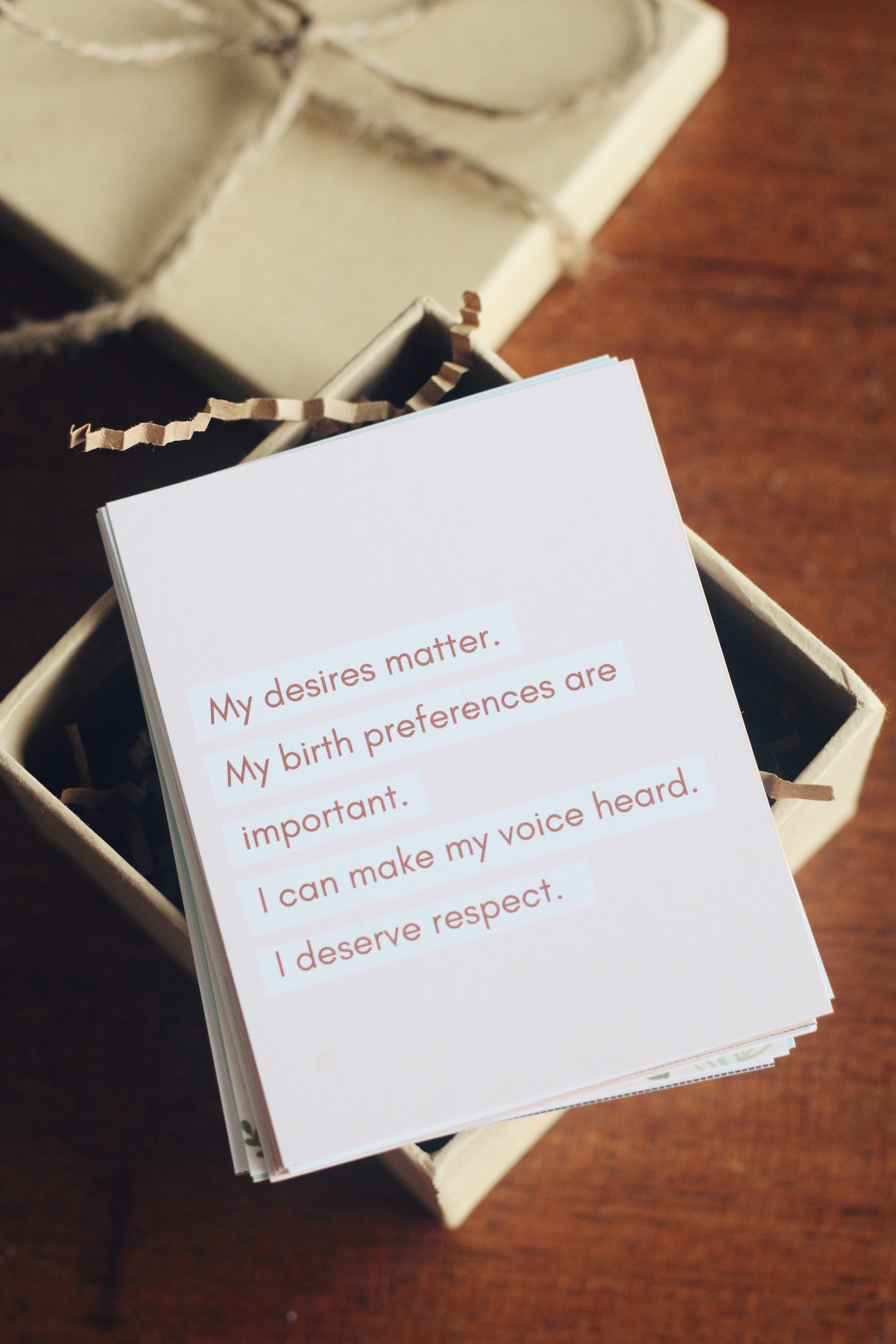 Catholic Birth Affirmations Printables