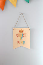 Christ the King Activity Bundle: Coloring Page & Banner Craft