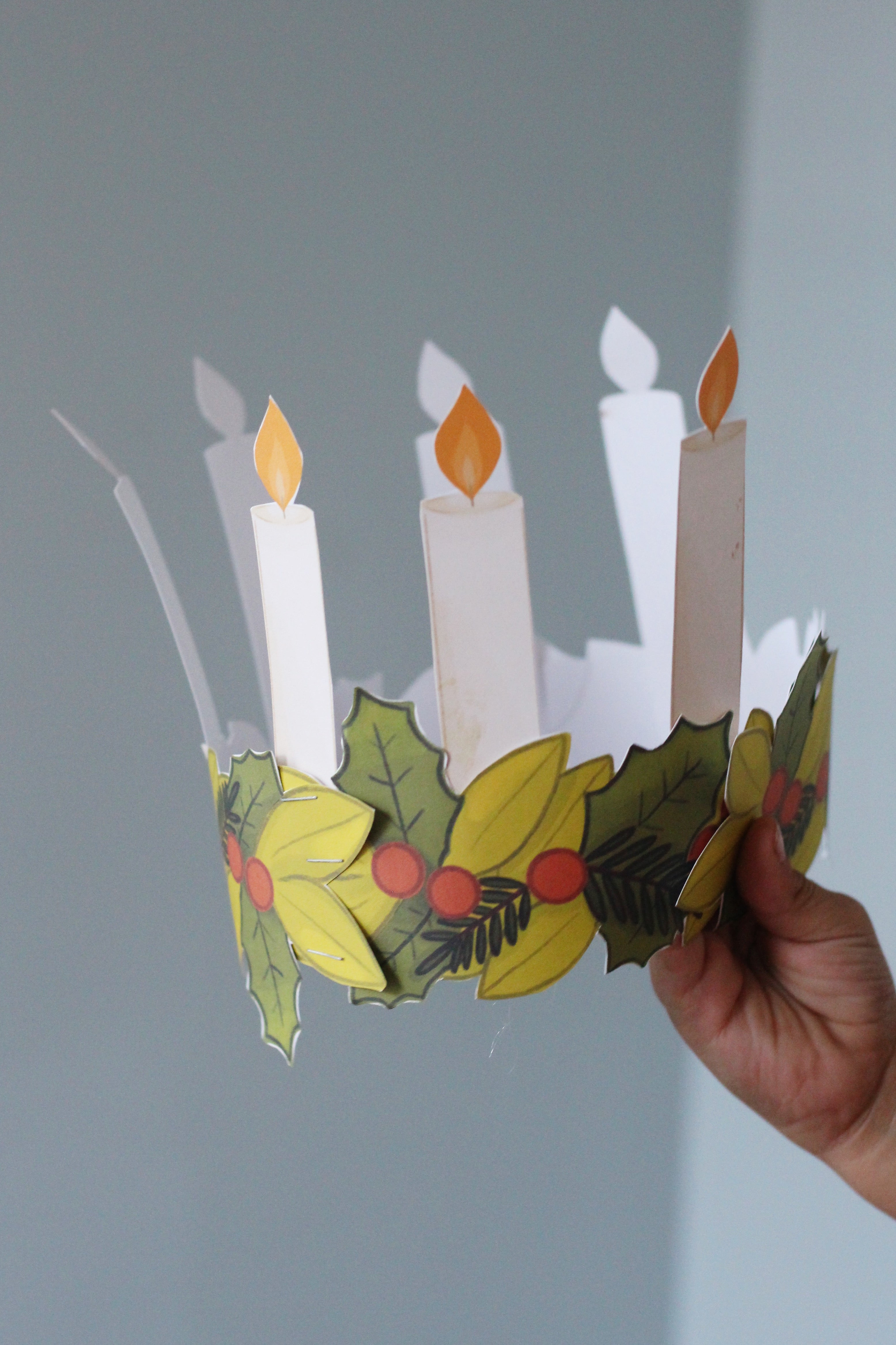 St. Lucy Feast Day Activity Bundle: Coloring Page & Wreath with Star Boy Printables