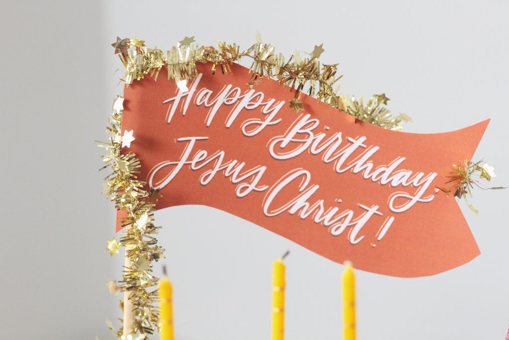 Nativity of Jesus Activity Bundle: Coloring Page & Cut-and-Glue Nativity Scene & Birthday Party Printables