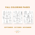Fall with the Saints Coloring Pages