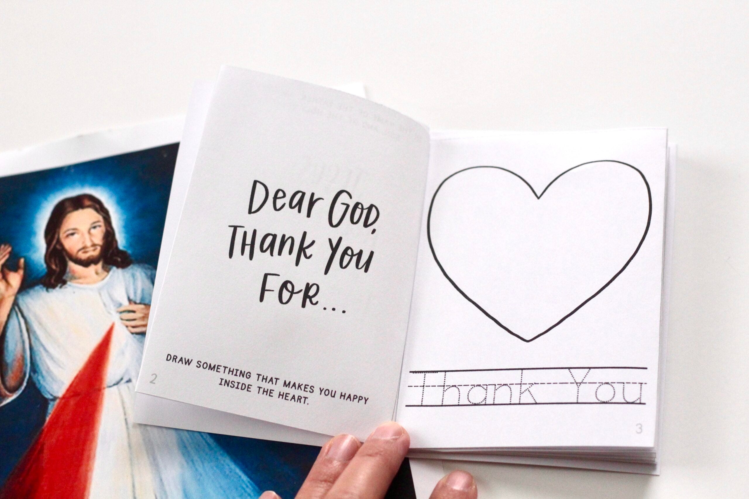 St. Faustina Activity Bundle: Coloring Page & Prayer Journal