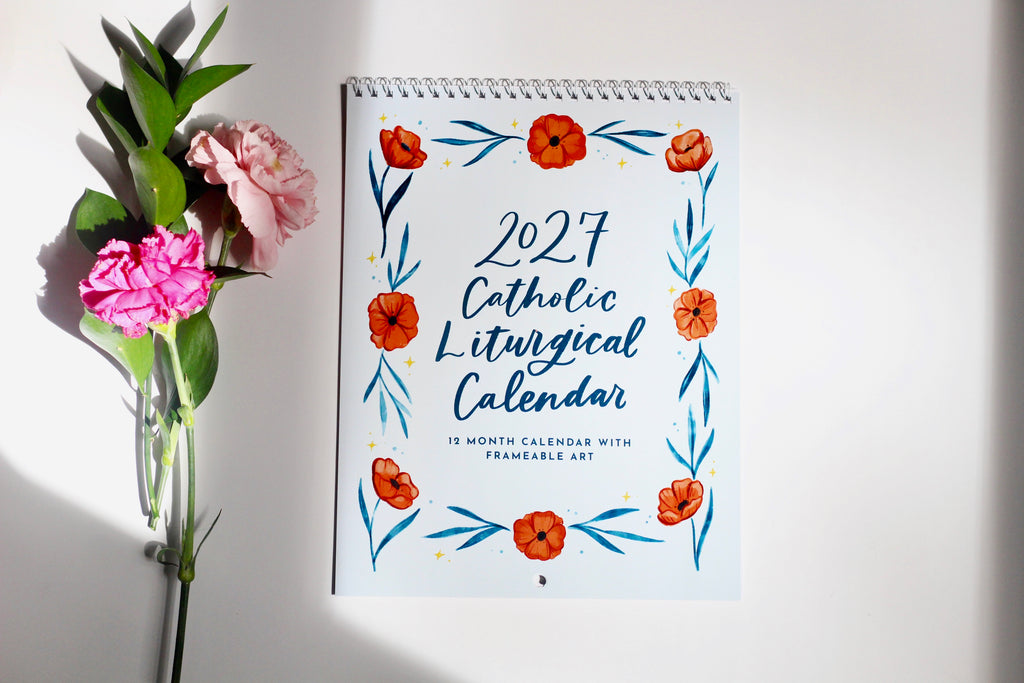 2027 Catholic Liturgical Wall Calendar