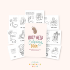 Holy Week Coloring Book – Printable Catholic Activity for Kids