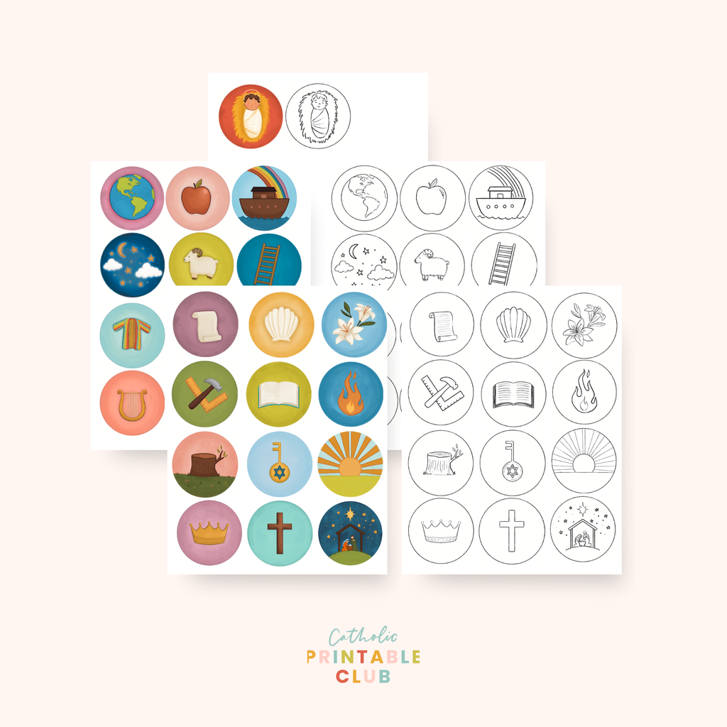 Jesse Tree Ornaments