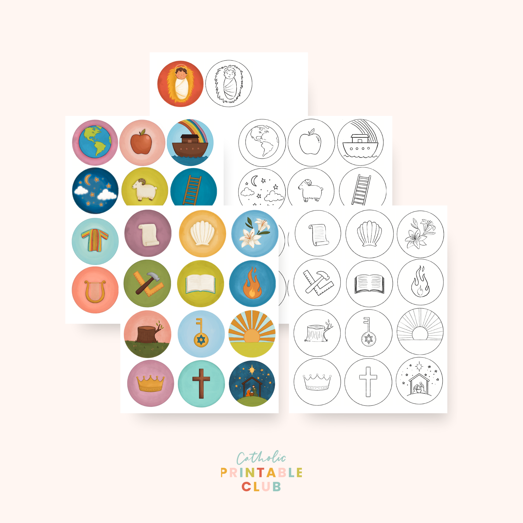 Jesse Tree Ornaments (CLASSROOM)