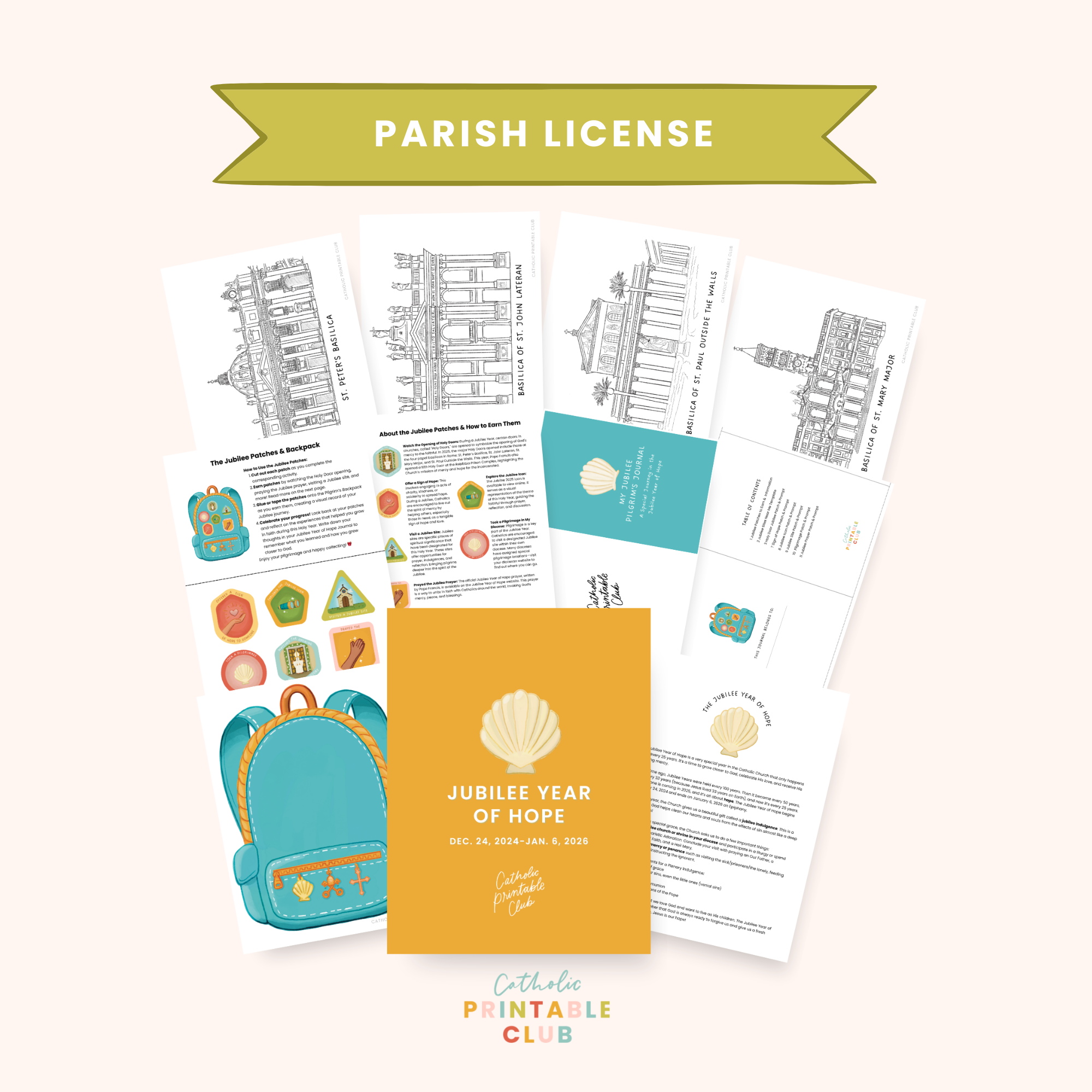 Jubilee Year of Hope Printables