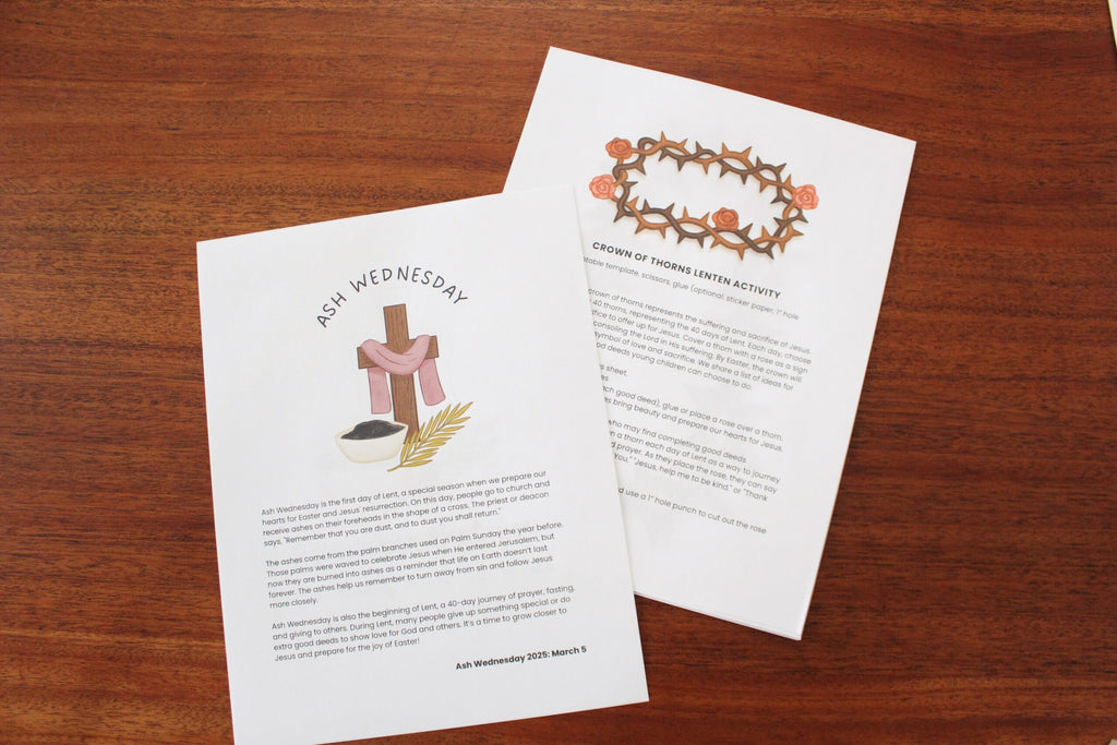 March Printable Pack & Lent Countdown Calendar Bundle