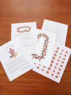Ash Wednesday Activity: Crown of Thorns Rose Craft