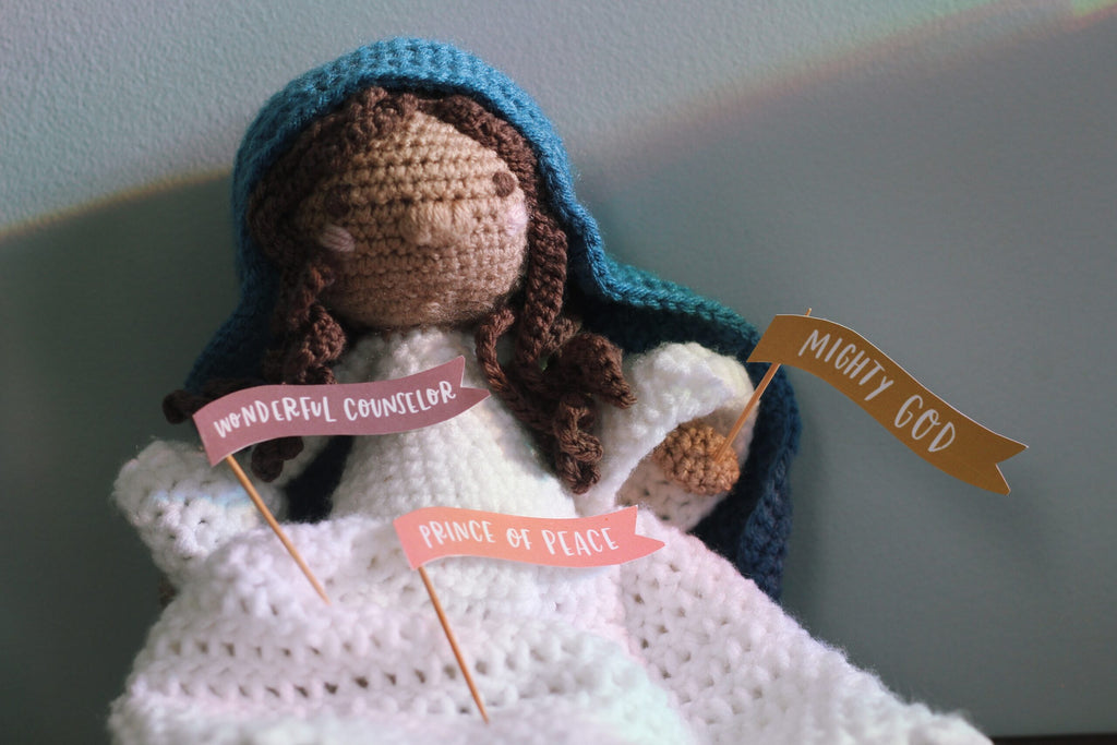 Mary’s Journey to Bethlehem Printable Props