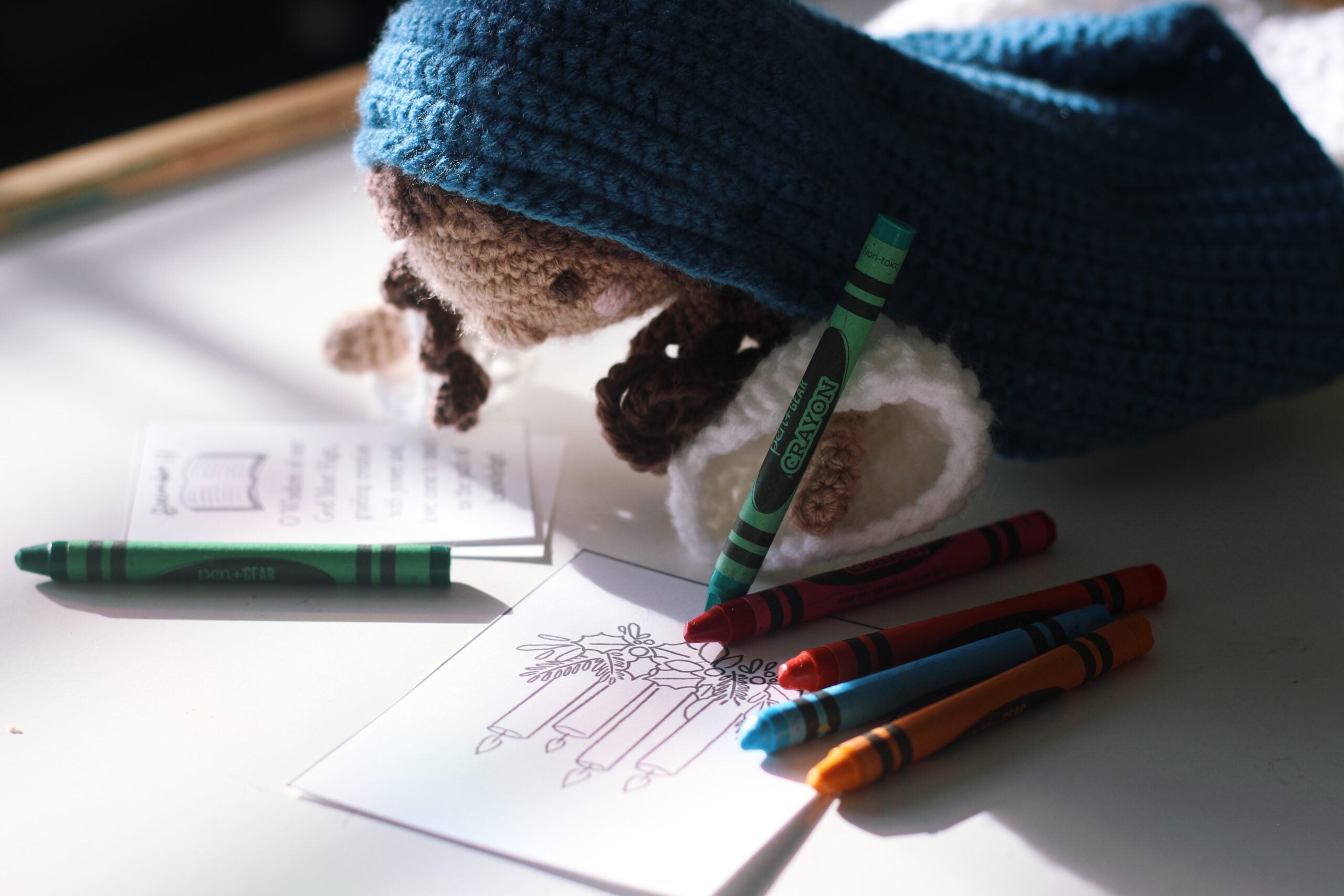 Mary’s Journey to Bethlehem Printable Props